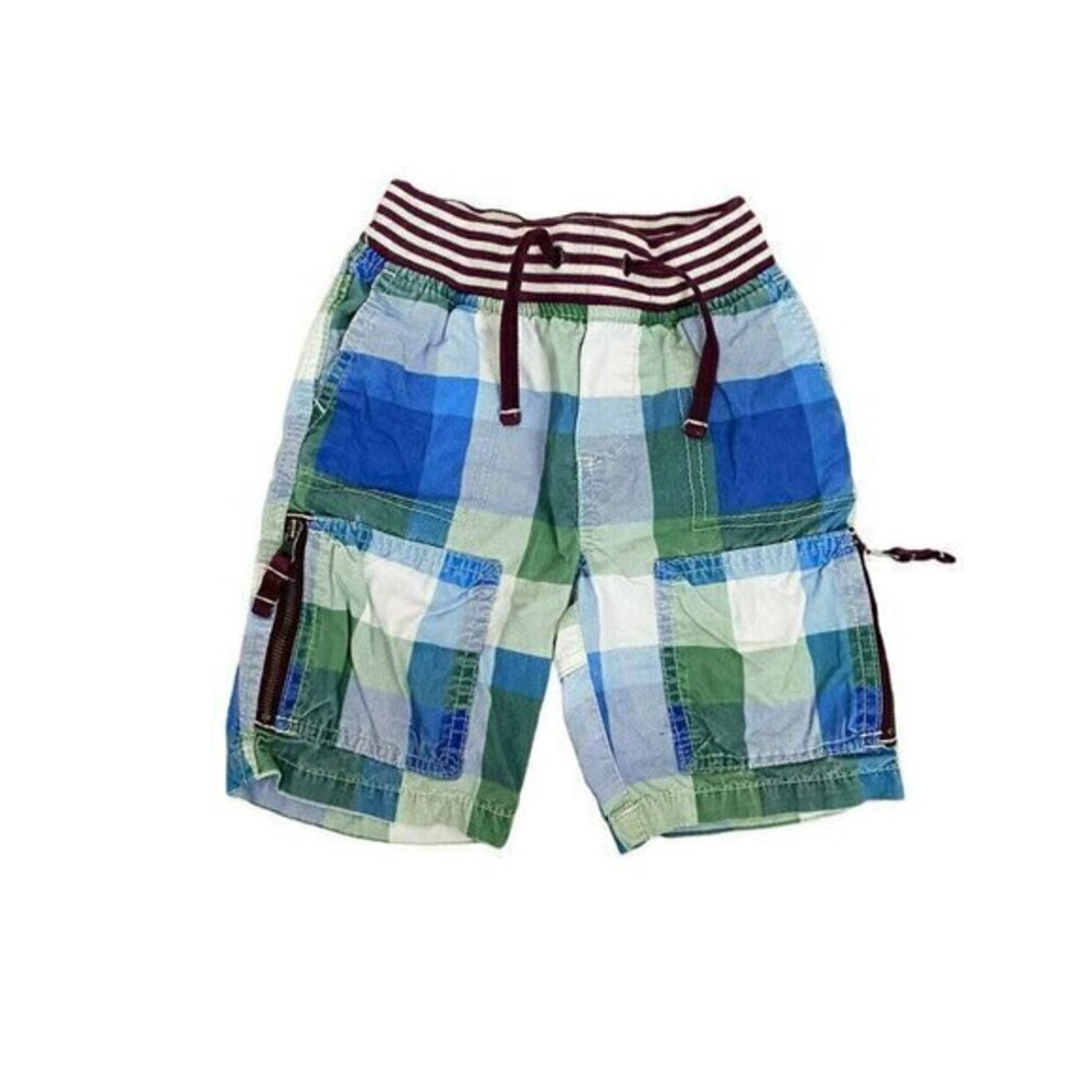 Mini Boden Plaid Shorts